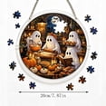 thumbnail image 3 of Fmbmuo Halloween Acrylic Puzzle Suncatcher 20cm Ghost And Cat Design For DIY Window And Wall Display, 3 of 5