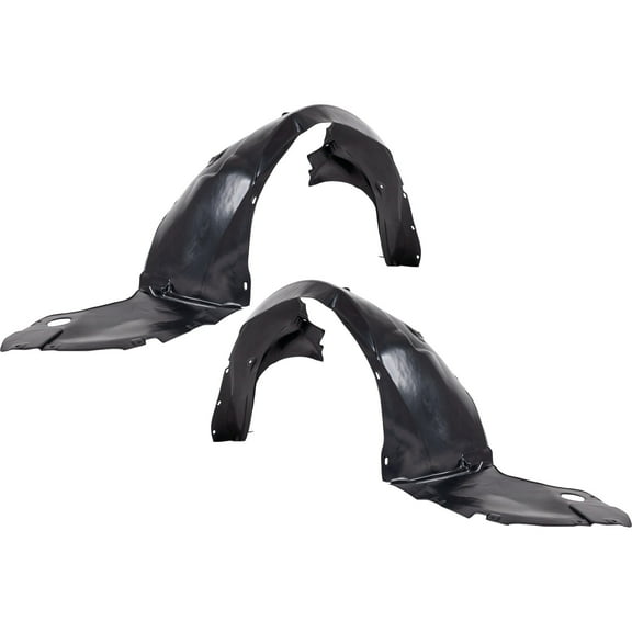 Garage-Pro Fender Liner SET Compatible with 2010-2012 Ford Fusion Front, Driver and Passenger Side