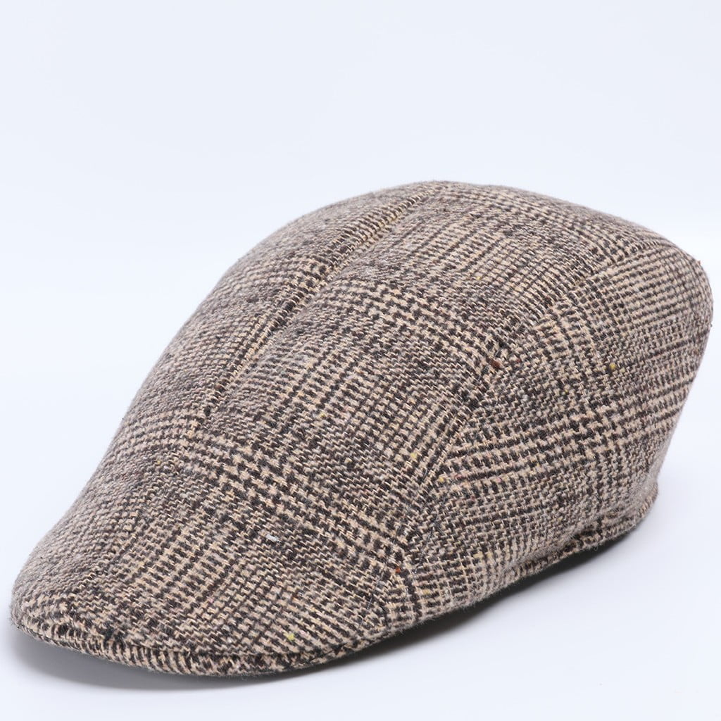 帽子 cauda compact beret gray Adjustable Colorful Plaid Flat Cap Newsboy Cabbie Gatsby