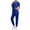 Royal Blue, variant on Resivox Scrubs for Women Plus Size Scrub Sets Petite V Neck Yoga Scrub Pants and Tops Medical Scrub Sets Nursing Top Tall Scrubs Sets Purple XL
