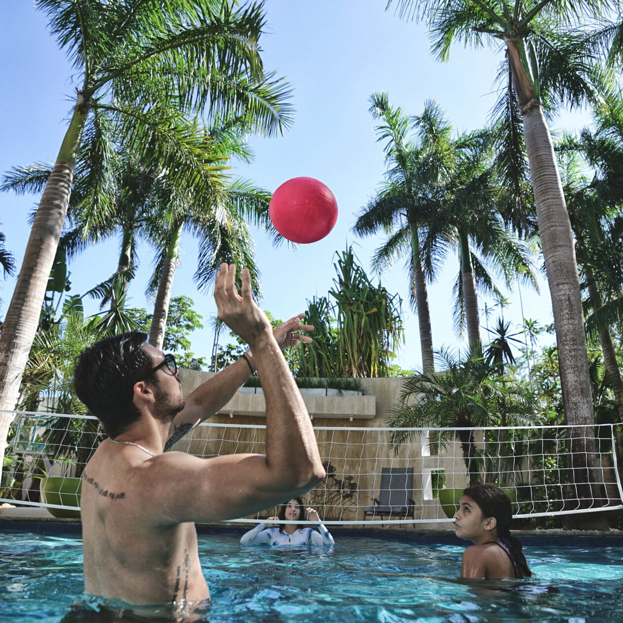 Dunn-Rite WaterVolly Pool Volleyball Set
