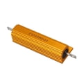 thumbnail image 4 of Resistencia de potencia revestida de aluminio dorado 3X 100 W, 10 ohmios 10R, 4 of 8