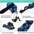thumbnail image 4 of Namzi Stretching Strap, Fitness Yoga Stretch Strap with 7 Loops, Foot and Calf Stretcher Ankle Stretch Bands, Improve Strength Relieve Pain for Plantar Fasciitis Achilles Tendonitis Spurs, 4 of 5