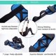 thumbnail image 4 of Zhuge Correa de estiramiento, correa de estiramiento de yoga para fitness con 7 bucles, bandas elásticas para tobillos y pies y pantorrillas, alivia el dolor de fascitis plantar, 4 of 5