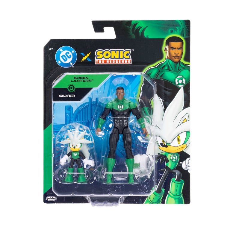 Sonic X DC Action Figure Multipack - 2.5 inch Silver & 5 inch