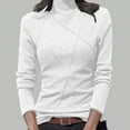 thumbnail image 1 of MHFRRA Camiseta Informal para Uso Diario, Cómoda y Elegante, Ideal para Usar En Capas O Como Outfit. Camiseta Versátil para Cualquier Ocasión, Imprescindible En Tu Armario. Blanco, 1 of 4