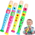 thumbnail image 1 of 4 Pcs Flutes Musical Instruments Early Education Develop Recorders Musical Educational Toys for Kids, 1 of 4