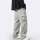 thumbnail image 4 of Pantalones largos de pana para hombre, con cordón y cintura elástica, holgados, para correr, informales, cargo, largos, de algodón y licra., 4 of 6