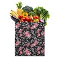 thumbnail image 1 of Sac Fourre-Tout Réutilisable à Motifs Floraux - Design Pliable Durable et Compact, 1 of 6