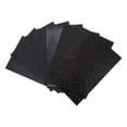 thumbnail image 1 of unbranded 8Ud Hojas De Cuero Artificial Negro Para Accesorios Y Adornos Con Gran Resistencia, 1 of 7