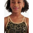 thumbnail image 4 of Justice Girls' Foil Stars Print Biketard, Sizes XS-XL, 4 of 5