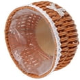 thumbnail image 2 of Woven Planter Basket Natural Handwoven Plant Pot Container Farmhouse Planter Rattan Basket, 2 of 9