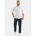 thumbnail image 2 of George Men's & Big Men's Long Sleeves Performance Button-Up Shirt, Sizes S-3XL, 2 of 5