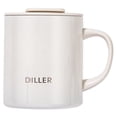 thumbnail image 4 of Taza de acero inoxidable para oficina con tapa, taza de té para mujer, taza de agua simple de alta gama para hombre, taza de café casera aislante, 4 of 4