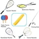 thumbnail image 5 of Agarre de raqueta de bádminton de tenis, cintas de agarre de repuesto suaves para raqueta de tenis antideslizantes, 5 of 5