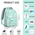 thumbnail image 6 of "Trendy Sunflower & Wildflower Print Backpack - Spacious School Bag for College Students, Comfortable Shoulder Straps, Water-Resistant Material for Daily Use", 6 of 6