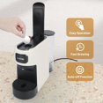 thumbnail image 4 of Mini Espresso Pod Machine Compatible with Nespresso Original Pods, 20 Bar Capsule Coffee Maker with 40 oz Removable Water Tank,Programmable Espresso Machine with Espresso and Lungo Modes, 4 of 7