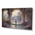 thumbnail image 2 of Designart "Floral Fountain And Birds IV" Floral Canvas Wall Art, 2 of 5