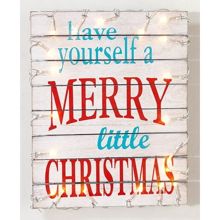 Lighted Christmas Sign - The Lakeside Collection
