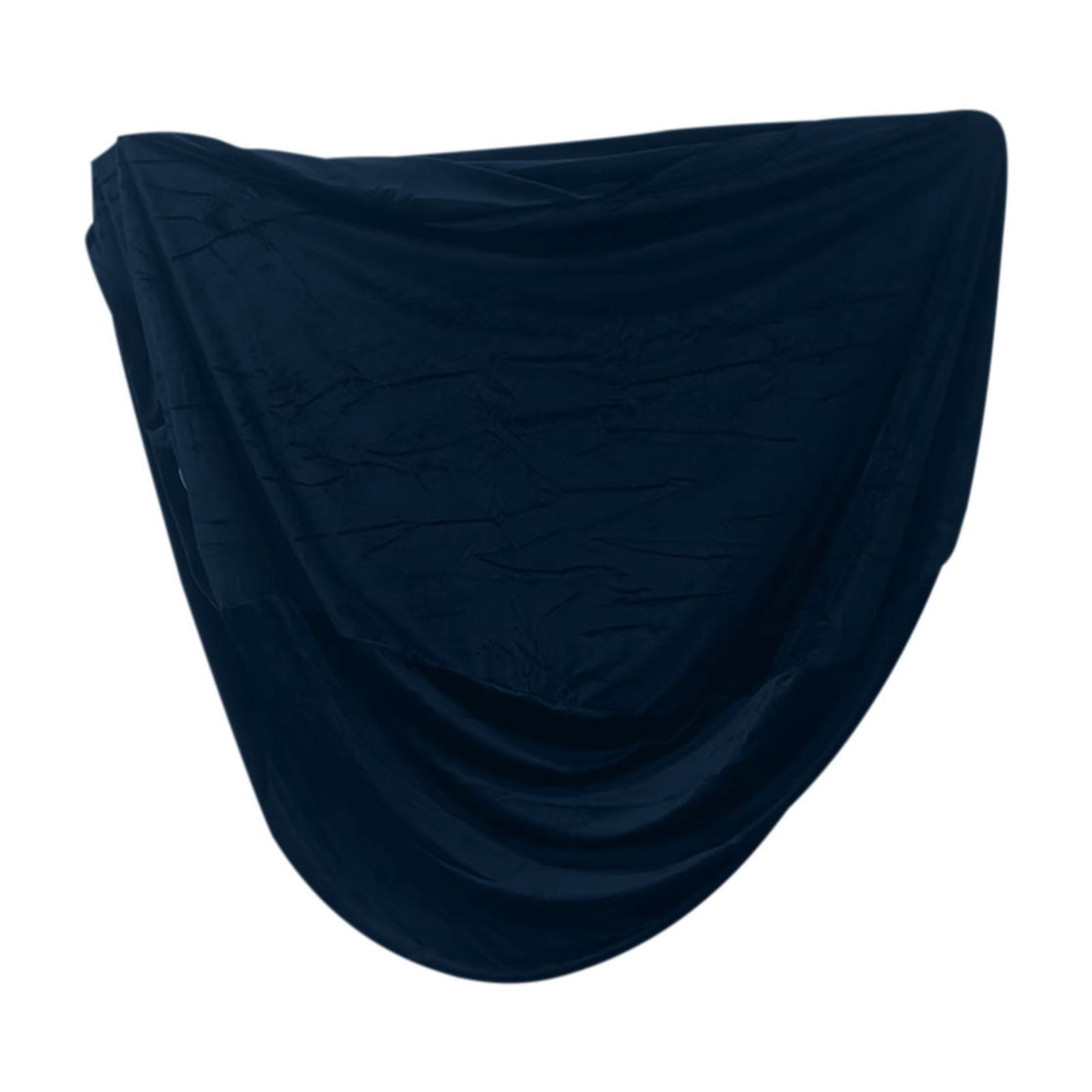 RoamHome Giant Fur Bean Bag Chair Cover for Kids Adults, (No Filler) Living Room Furniture Big Round Soft Fluffy Faux Fur Beanbag Lazy Sofa Bed Cover (Black,59x29.5in)