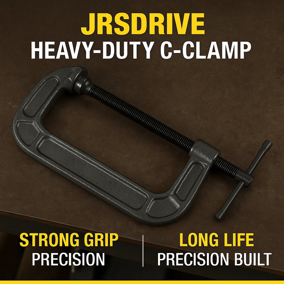 Jrsdrive C Clamps, Carbon Steel (8 inch)