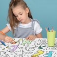 thumbnail image 3 of Coloring Paper Roll for Kids Sticky Drawing Paper Roll, 3 of 14