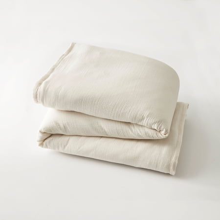 BETTER HOMES & GARDENS 3-PIECE CREAM GAUZE COMFORTER SET, ADULT KING