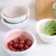 thumbnail image 4 of Delleu Juego de colador/colador de cocina multifunción 2 en 1 y juego de cuencos, lavabo de drenaje giratorio de doble capa y cesta para limpieza, lavado, frutas, verduras (23*10,5 cm, Y-Blanco nieve), 4 of 7