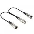 thumbnail image 1 of POCREATION XLR Audio Splitter, Durable XLR Splitter Cable, For Speaker Mixer, 1 of 8