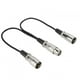 thumbnail image 2 of Conector hembra XLR de 30 cm a adaptador divisor de cabeza doble macho Cable de extensión de micrófono de Audio para Canon, 2 of 8
