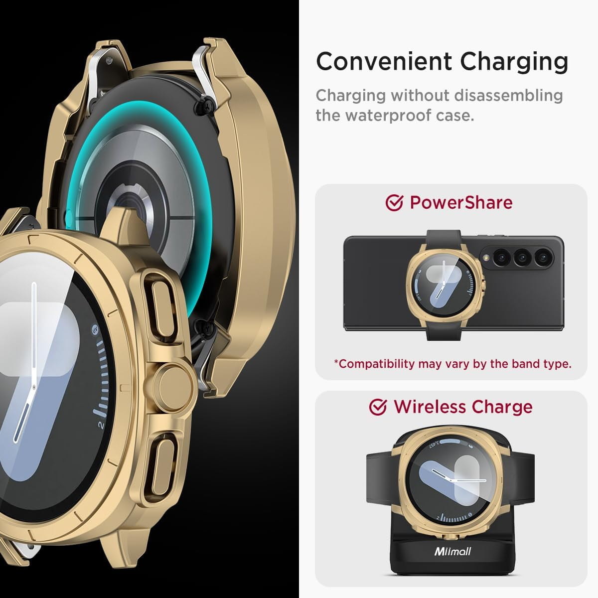 Tempered Glass Samsung Gear Sport Case Cover Screen Protector