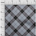 thumbnail image 1 of oneOone Silk Tabby Fabric Tartan Check Print Fabric BTY 42 Inch Wide, 1 of 4