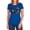 Royal, variant on It 1990 Hello Women's T Shirt, Royal, Large