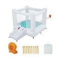 thumbnail image 6 of H2OGO! Jump & Joy Kids White Bounce House with Slide and Blower, Indoor/Outdoor, Ages 3+, 6 of 13