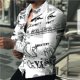 thumbnail image 1 of Camisa deportiva informal de moda para hombre, suave y cómoda, diseño de diseñador con patrón HD, nuevas camisetas para hombre, oferta especial 2024, 1 of 6