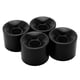 thumbnail image 1 of M Buder Ruedas de Patineta 60x45 mm / 2.36x1.77 in, Dureza 78A para Longboard Cruiser, Kit Repuestos de Poliuretano Alta Elasticidad y Agarre Antideslizante, 4 Unidades, Color Negro, 1 of 9