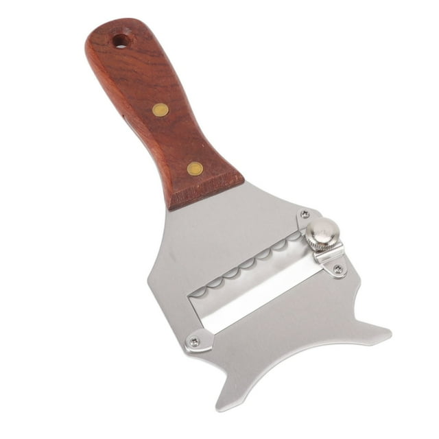Truffle Shaver, Truffle Grater Stylish Stainless Steel Easy To Use Ergonomic Wooden Handle For Chocolate