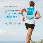 AONIJIE 5L Running Hydration Vest Backpack with 500ml BPA Free Soft Flask