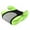 Green, variant on Riforla No Lock Catch Single Backless Booster Car Seat Lightweight Machine Washable Covers Backless Booster Seat Lightweight Car Seat Hooks Red