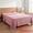Pink 79"x91", variant on Unique Bargains Double Gauze Bed Sheet Flat Sheet Wrinkle Textured Bedding Yellow 91"x96"
