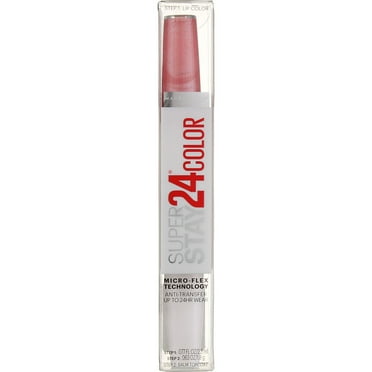 Maybelline SuperStay 24 2-Step Lip Color, So Pearly Pink [110] 1 ea (Pack of 2)
