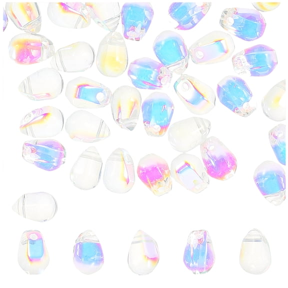 MUSEYA 100Pcs DIY Jewelry Making Beads Charms and Bracelet Craft Supplies