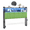 Green, variant on Ktaxon Headboard for Twin Size Bed with Pegboards Storage, Upholstered Headboard with Charing Station & LED Lights, Height Adjutable, Green
