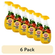 (6 pack) Arm & Hammer Fruit & Vegetable Wash, 16 oz, Pack of 1