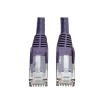 Tripp Lite 25-ft. Cat6 Gigabit Snagless Molded Patch Cable(RJ45 M/M) - Purple