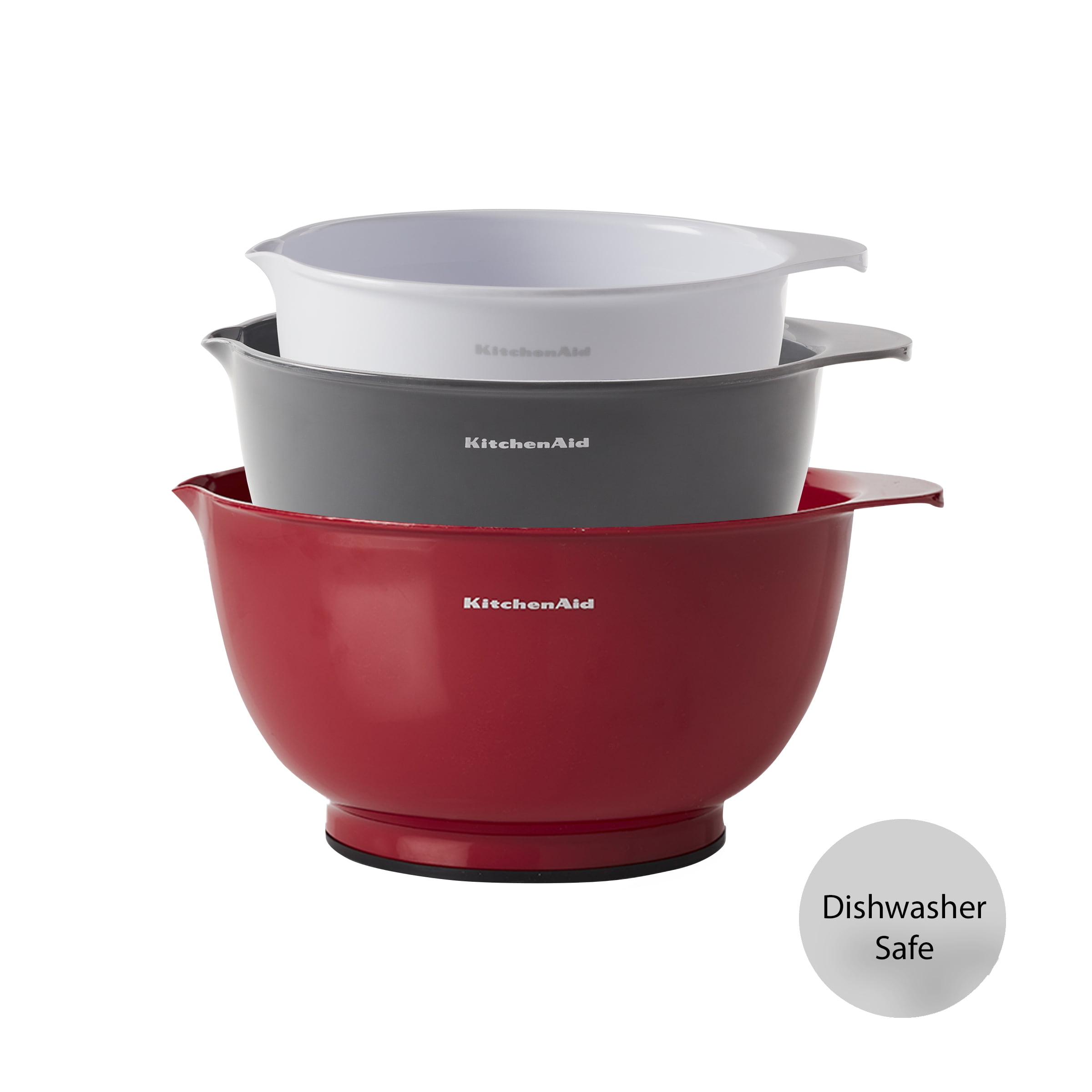 Kitchenaid Set Of 3 Mixing Bowls Tiendamia Com