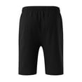 thumbnail image 4 of Aayomet Mens Shorts Cargo Shorts Mens Shorts for Casual Wear - Multi Pockets Clothing Bike Shorts - Ideal Cruise and Vacation Essentials,Black L, 4 of 5
