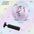 thumbnail image 2 of Balón de fútbol infantil HyDren, tamaño 3, con diseño de unicornio, 2 of 5