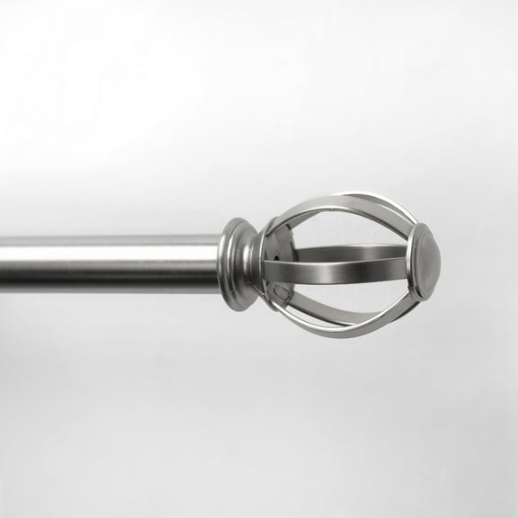 Lumi 5/8" Metal Cage, Single Curtain Rod