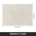 thumbnail image 3 of 5'x 7' Geometric Beige Area Rug Washable, Durable Non-Slip Indoor Carpet with Soft High-Low Pile, Fluffy Floor Rugs for Living Room, Bedroom, Home Office Décor, 3 of 18